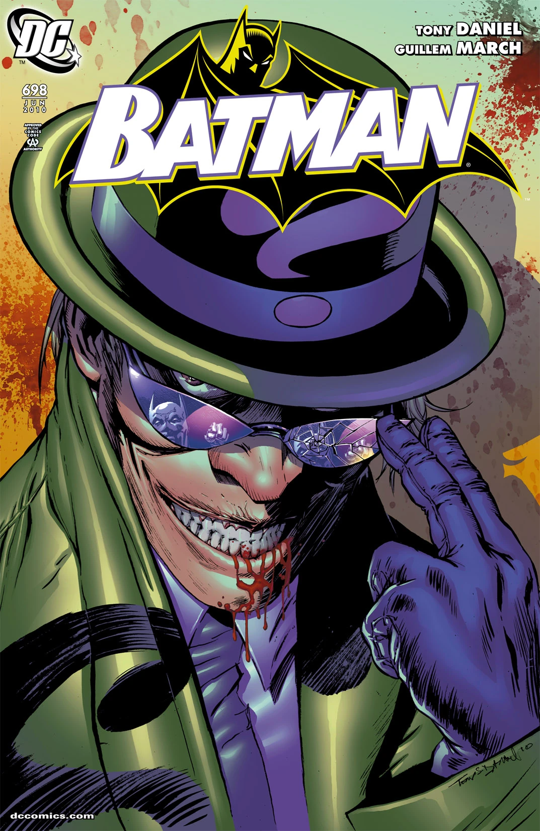 Batman #698 (DC, 2010 — Cover A) cover